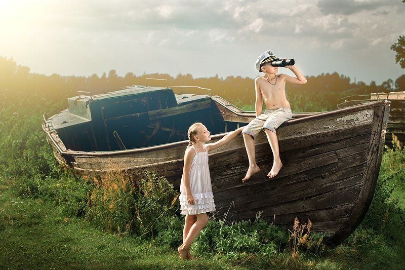 9 year old captain. фото превью