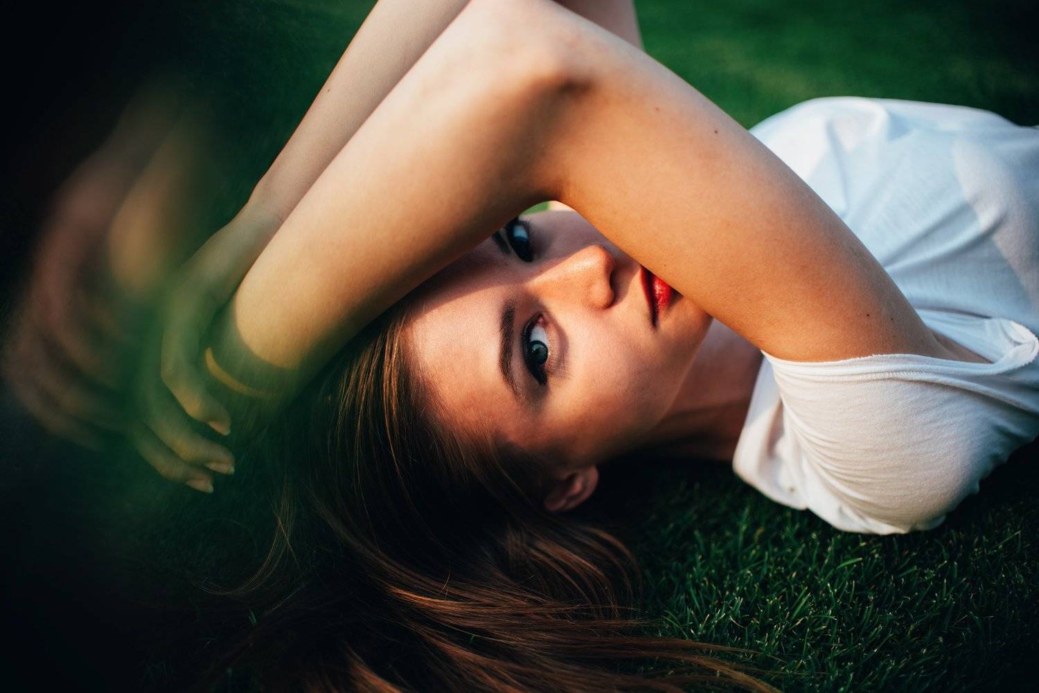 портрет, portrait, art, глаза, eyes, green, Бердник Дмитрий