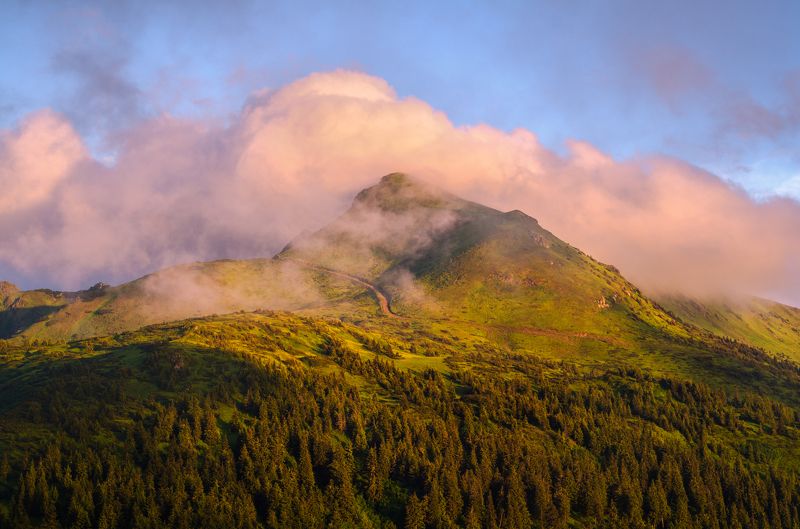 карпаты, мармарошский хребет, гора поп иван *** фото превью