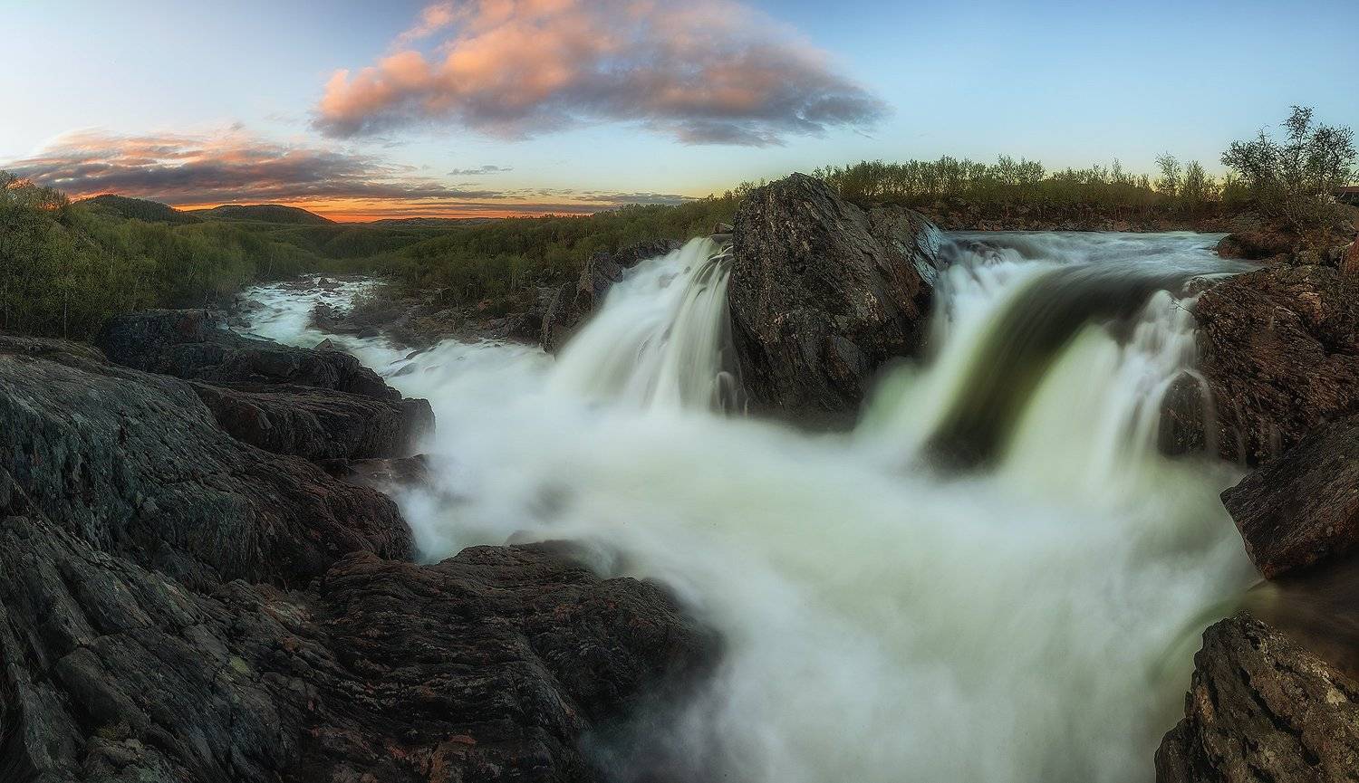 пейзаж, природа, кольский п-ов, титовка, Любовь Трифонова