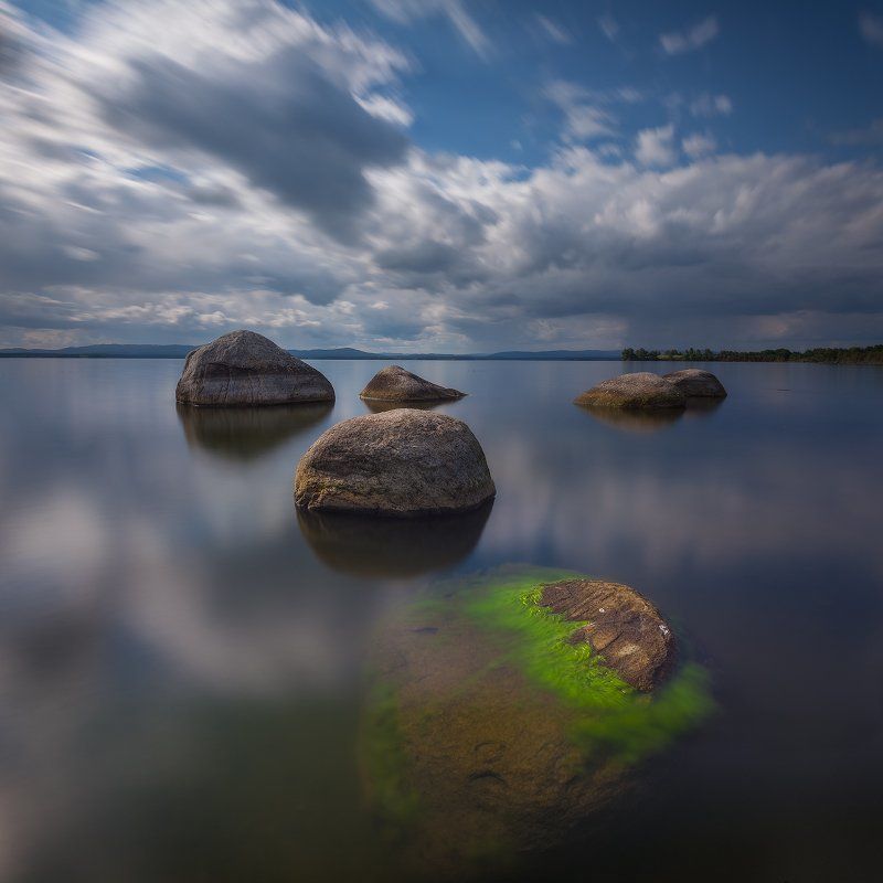 иртяш, озеро, Камни счастья фото превью