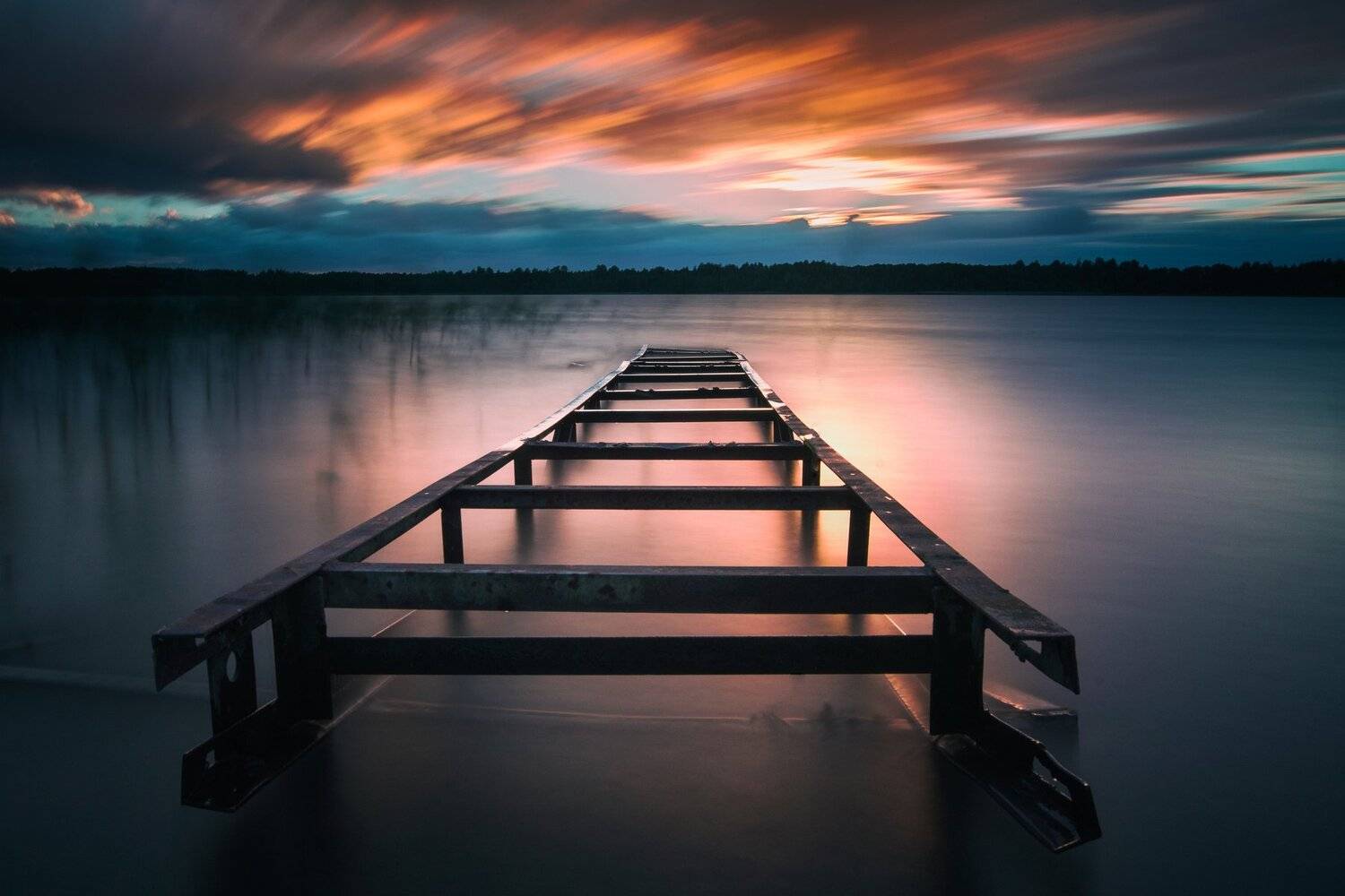 landscape,lake,longexposure,summer,latvia,пейзаж,лето,озеро, Olegs Bucis