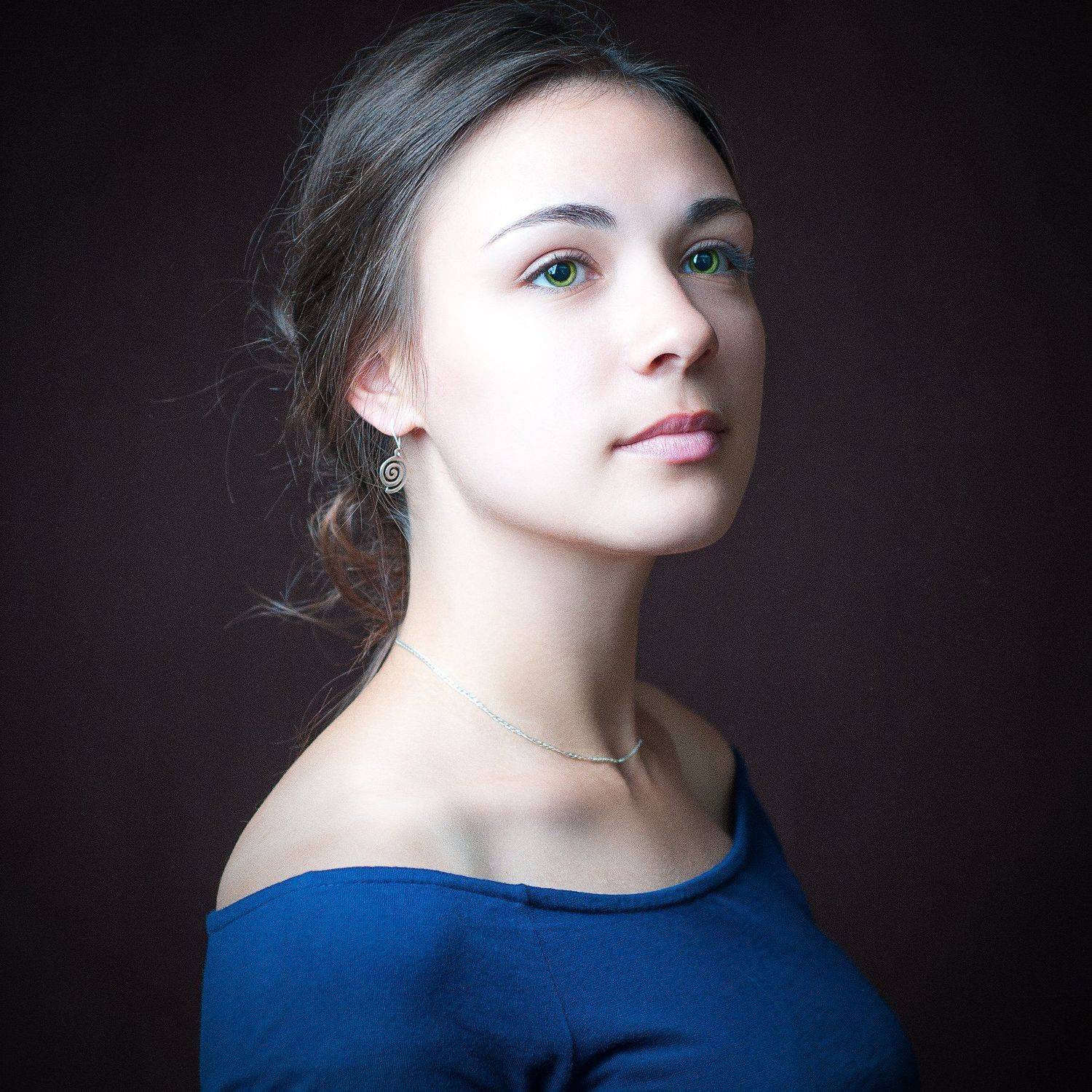 портрет, студийный портрет, eye, girl, people, portrait, face, Валентина Хорева