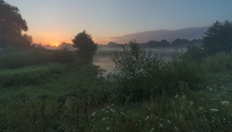 августовский рассвет.... фото превью