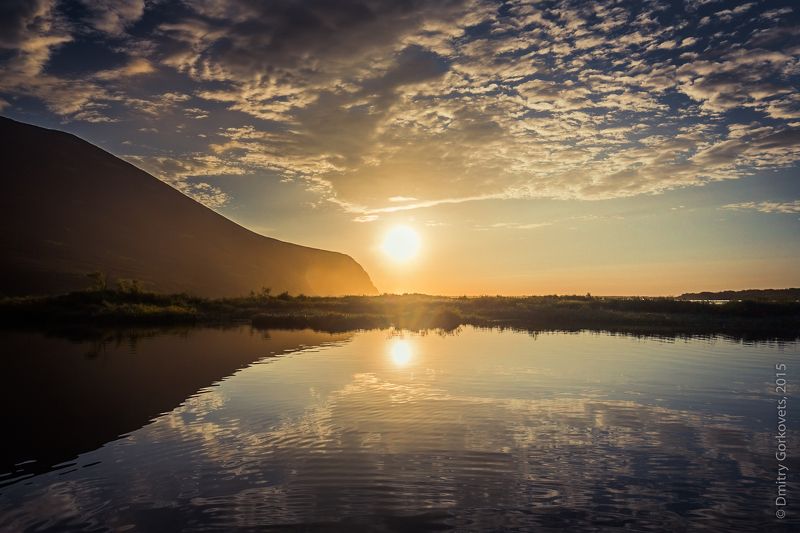камчатка отражение тихий океан pacific ocean sunrise landscapes photobydmitrygorkovets fishermans hardwork strongmens reflections  Рассвет на Тихом. фото превью