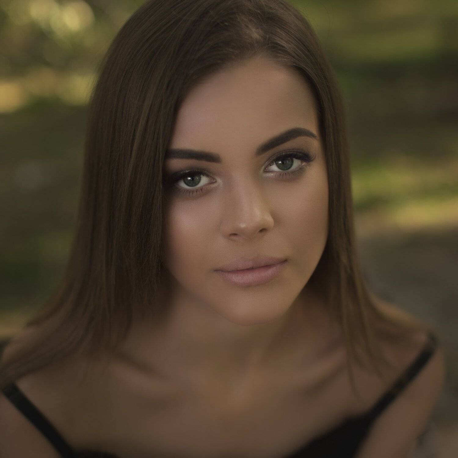 девушка портрет парк лето, Настя Былкова