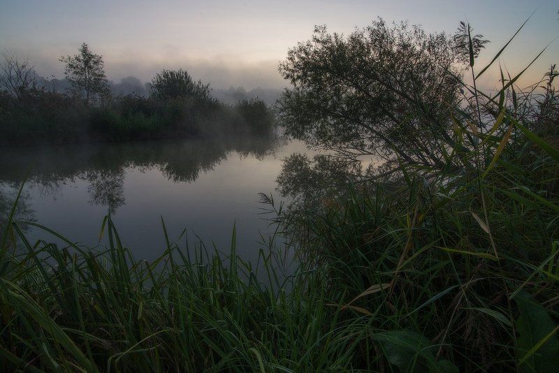 Прохладное осеннее утро... фото превью