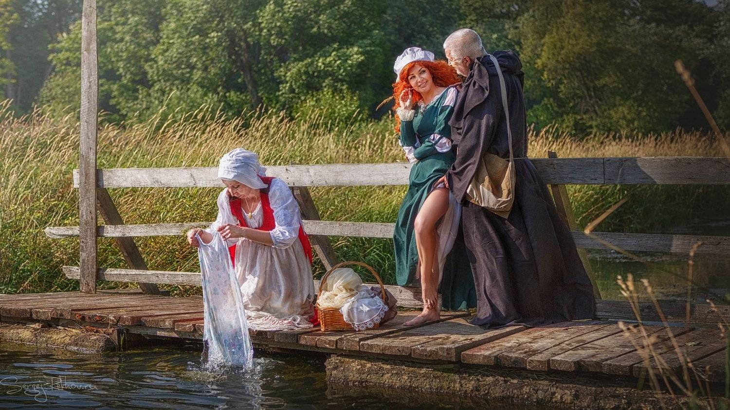 прачка, стирка, река, лето, рехов, сергейрехов, rekhov, sergejrekhov, Сергей Рехов