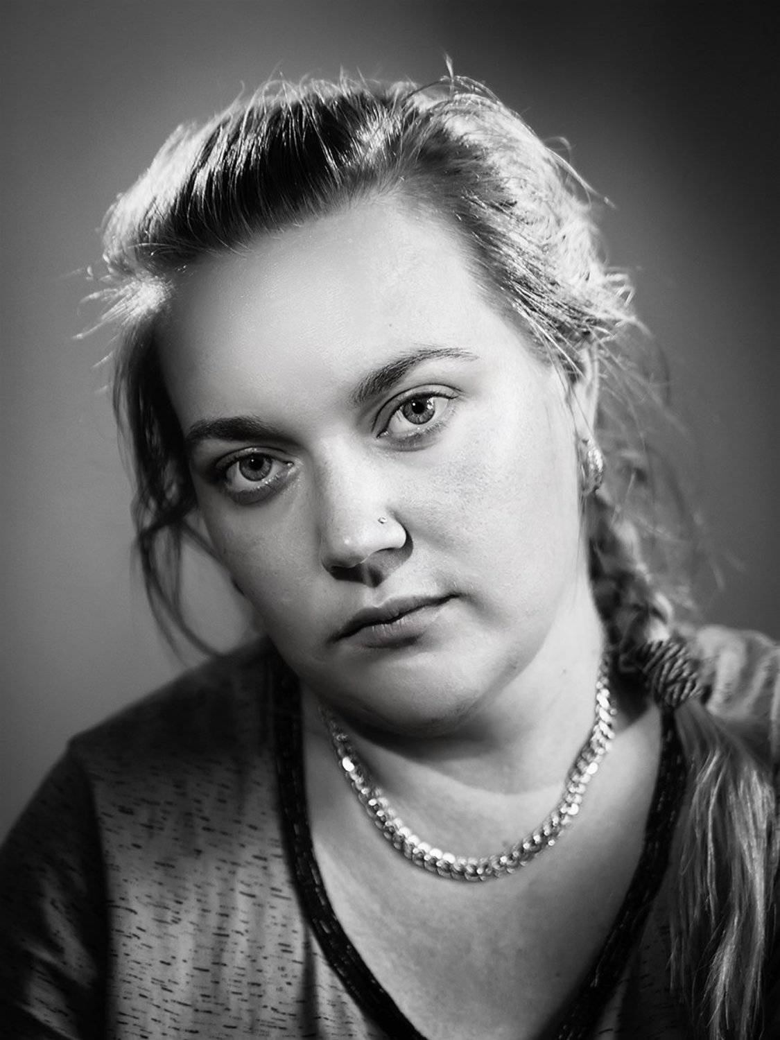 Портрет, чб, portrait, bnw, bw, Сергей Гойшик
