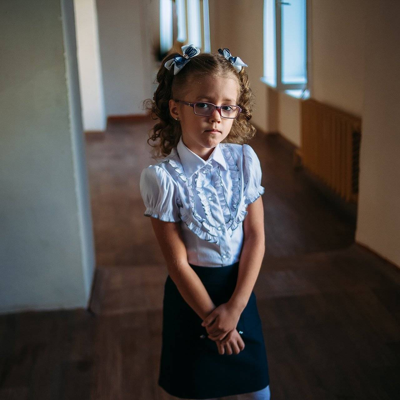 портрет, ребенок, девочка, первыйкласс, школа, 1сентября, Михаил Иванов