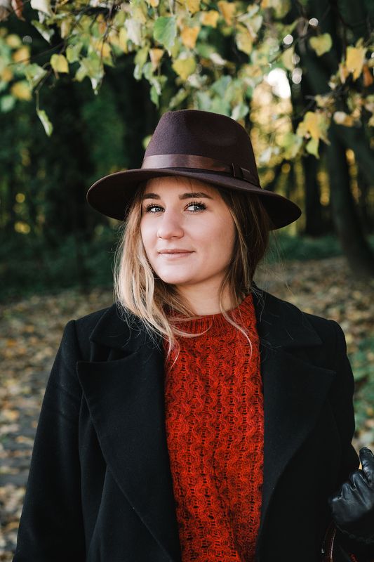 портрет девушка модель model portrait art girl annromanovska осень Валерия фото превью