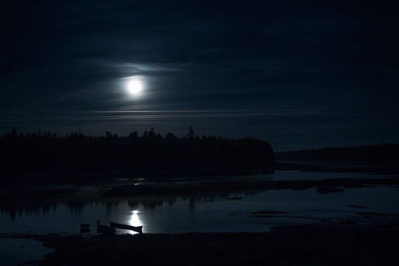 Ночь на реке Мезень фото превью