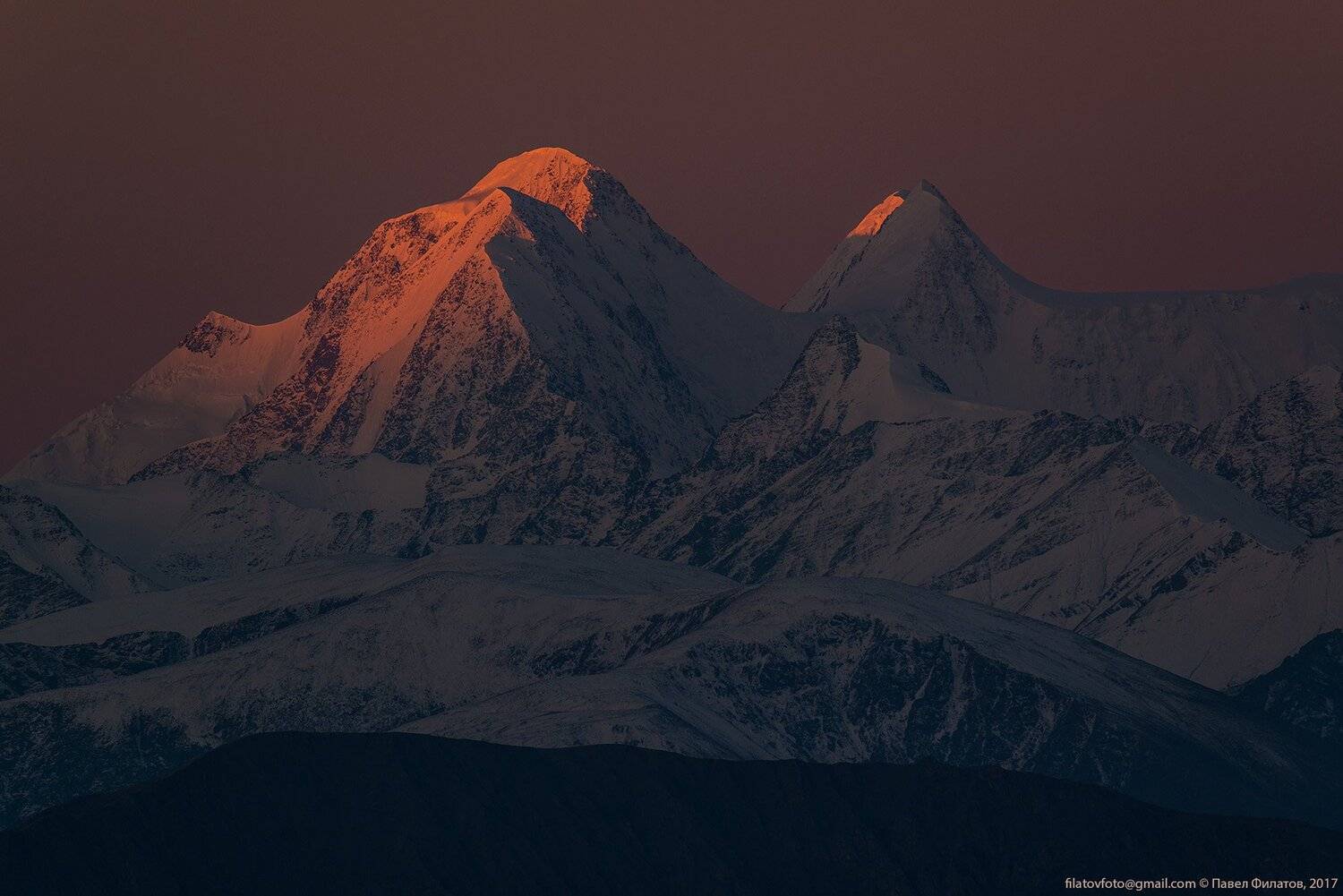 алтай, сибирь, siberia, лето, belukha, altai, утро, рассвет, белуха, Павел Филатов