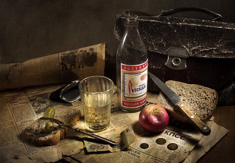 С закуской нехитрой фото превью