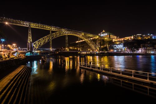 Oporto at night