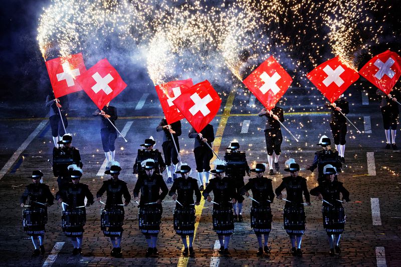 город, Москва, вечер, ночь, фестиваль, Спасская Башня, репортаж, искры  С фестиваля \