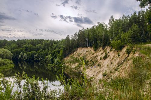 Вечерняя Десна в Павловке
