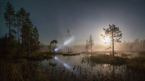 в ожидании полярного сияния 