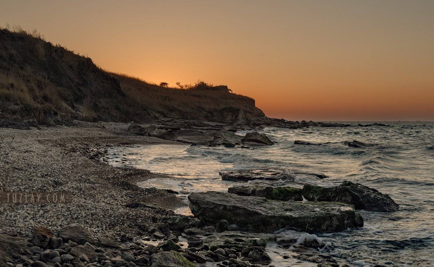 азовское море, сентябрь, бархатный сезон, морской берег, таманский полуостров, темрюкский район, Владимир Тузлай
