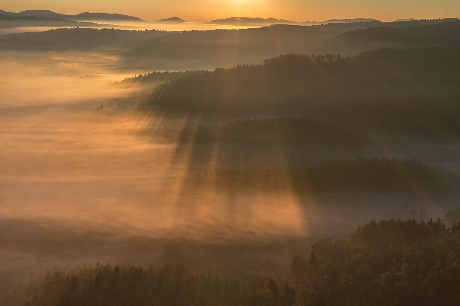 landscape,canon,mist,light,autumn, Iza,Darek