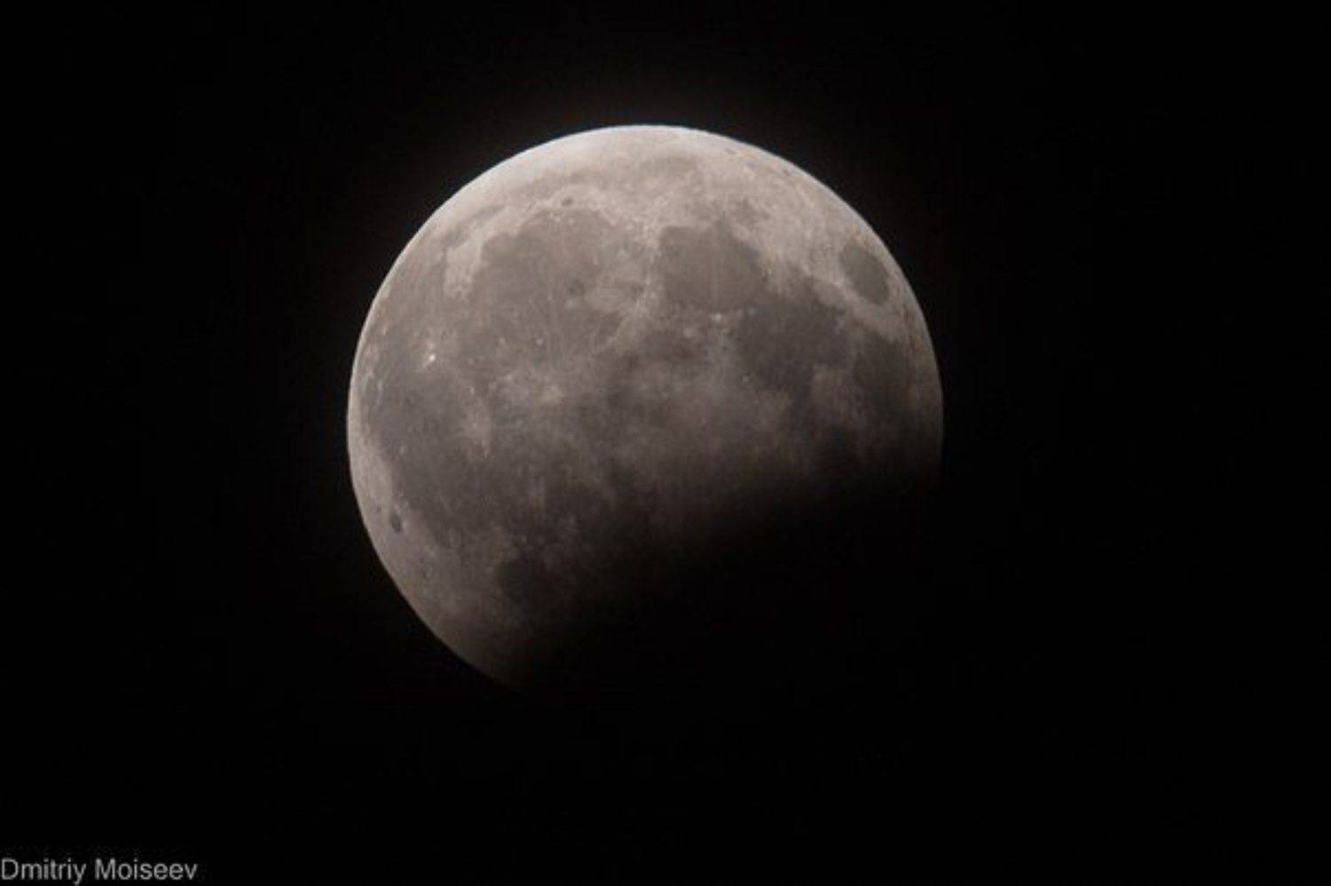 Луна, ночь, лунноезатмение, затмение, DMITRIY MOISEEV