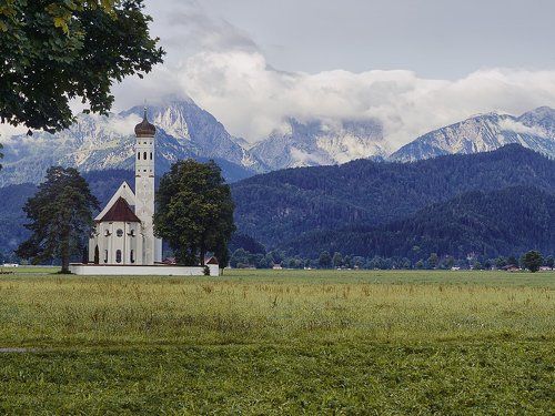 Предгорья Альп. Германия.