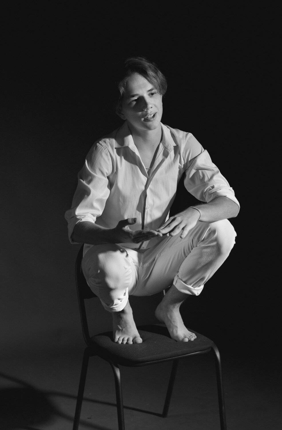 портрет мужчина, Настя Былкова