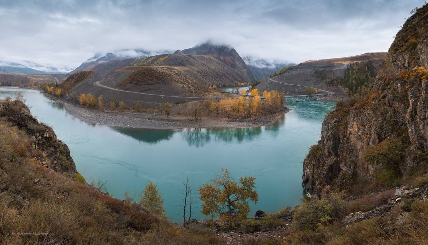 пейзаж, алтай, катунь, Александр Кукринов
