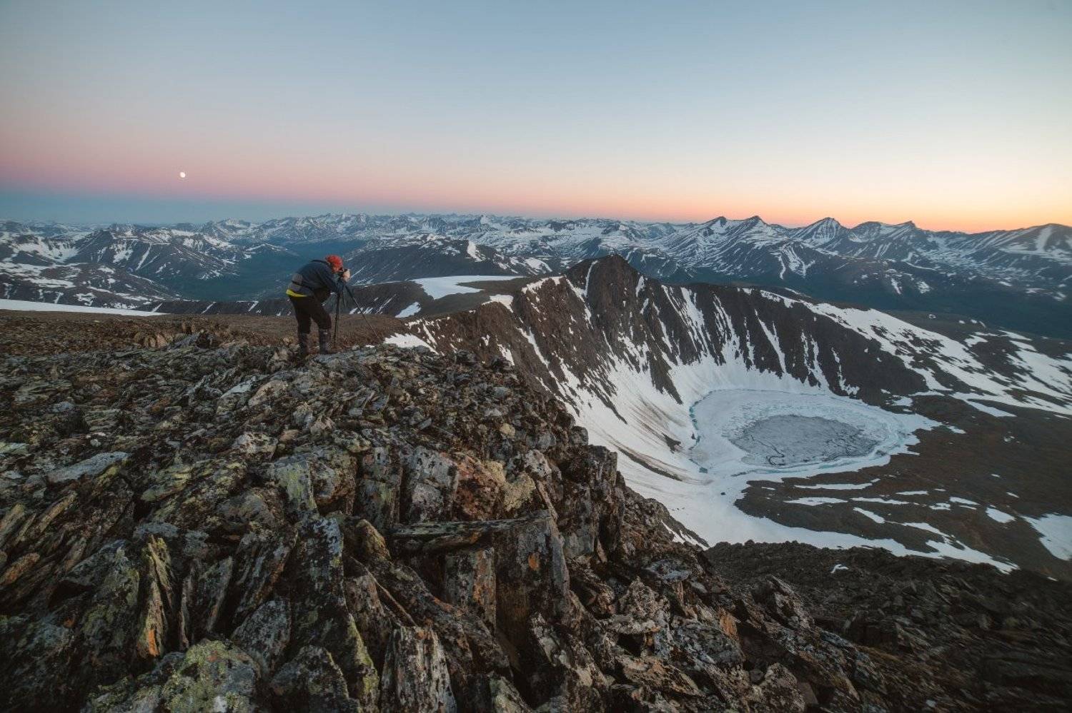 приполярный урал, урал, горы, закат, Коровин Кирилл