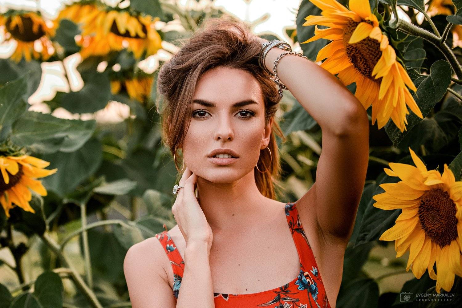 портрет, девушка, portrait, girl, planair, Евгений Маркалев