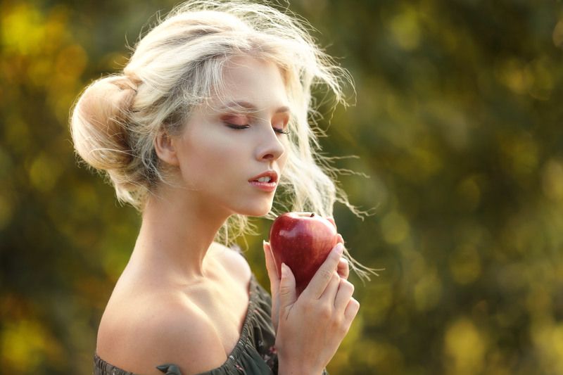 осень, девушка, художественный портрет Дни уходящего тепла. фото превью