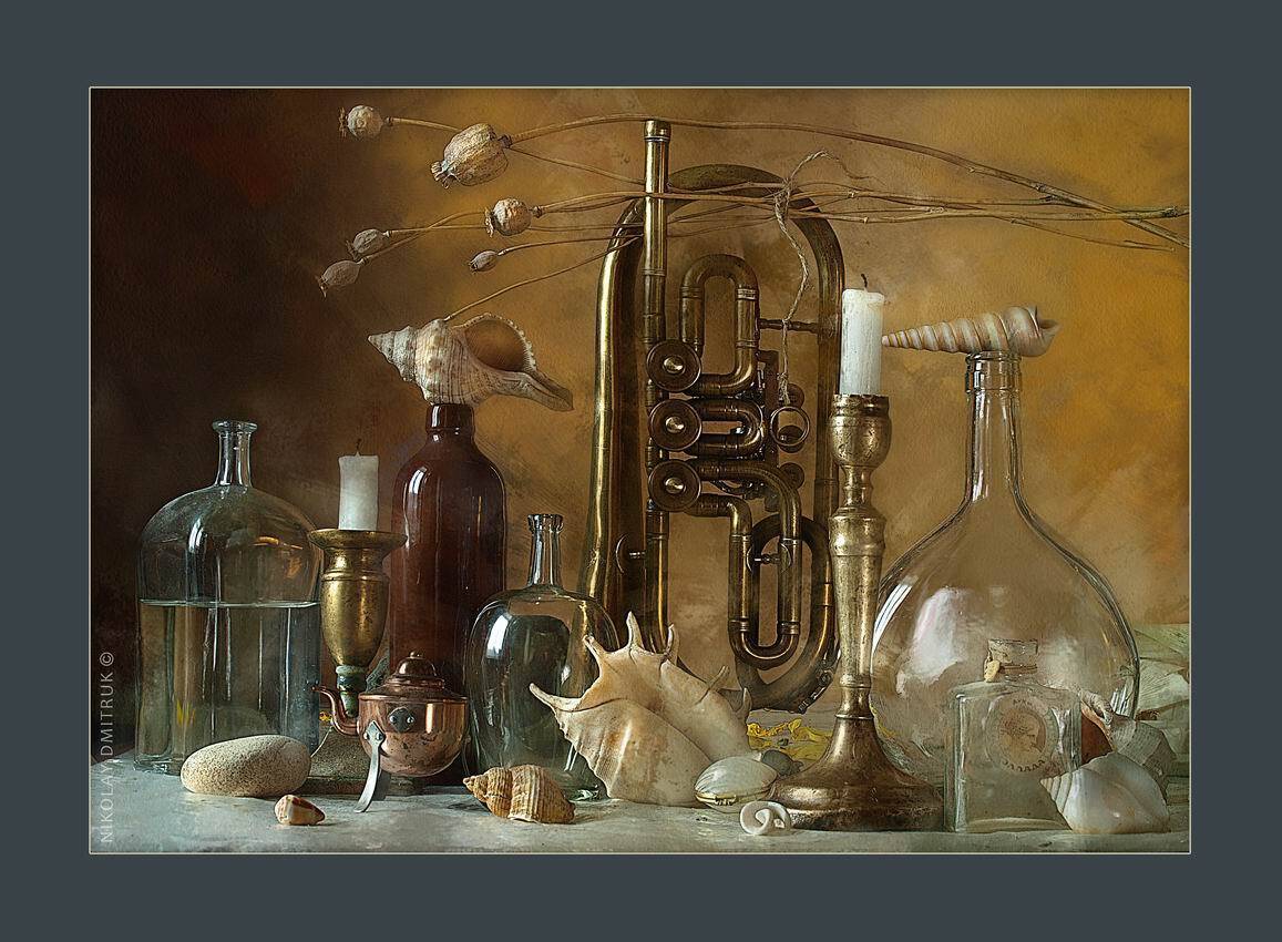 натюрморт театр музыка, николай дмитрук