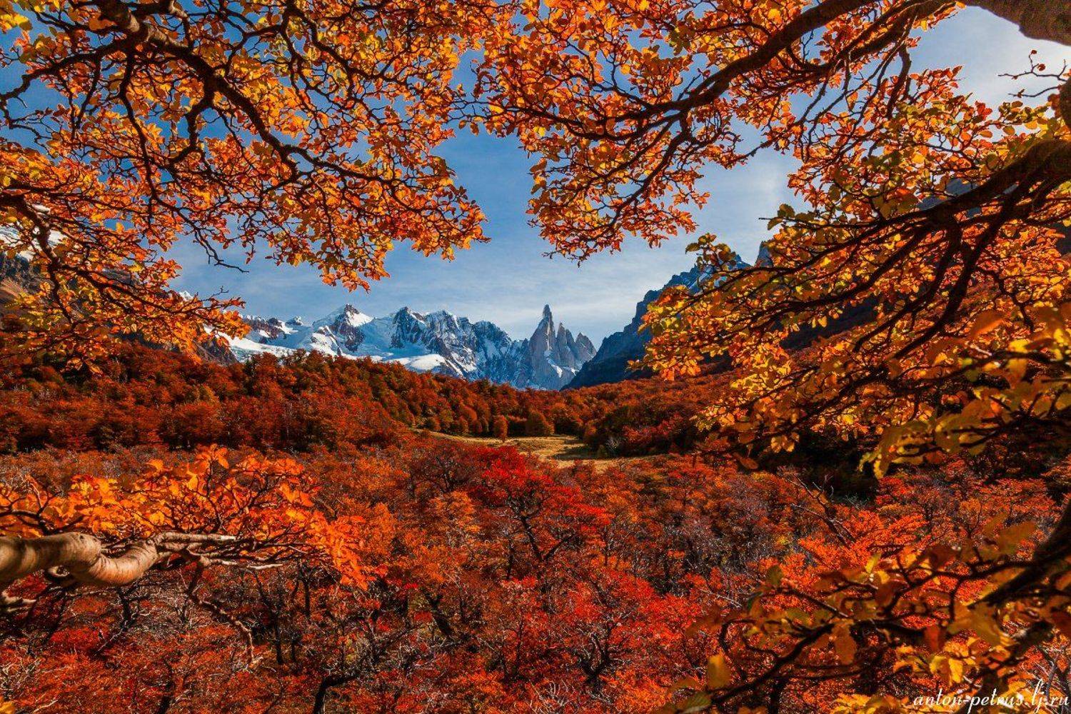 патагония, горы, рассвет, аргентина, Антон Петрусь