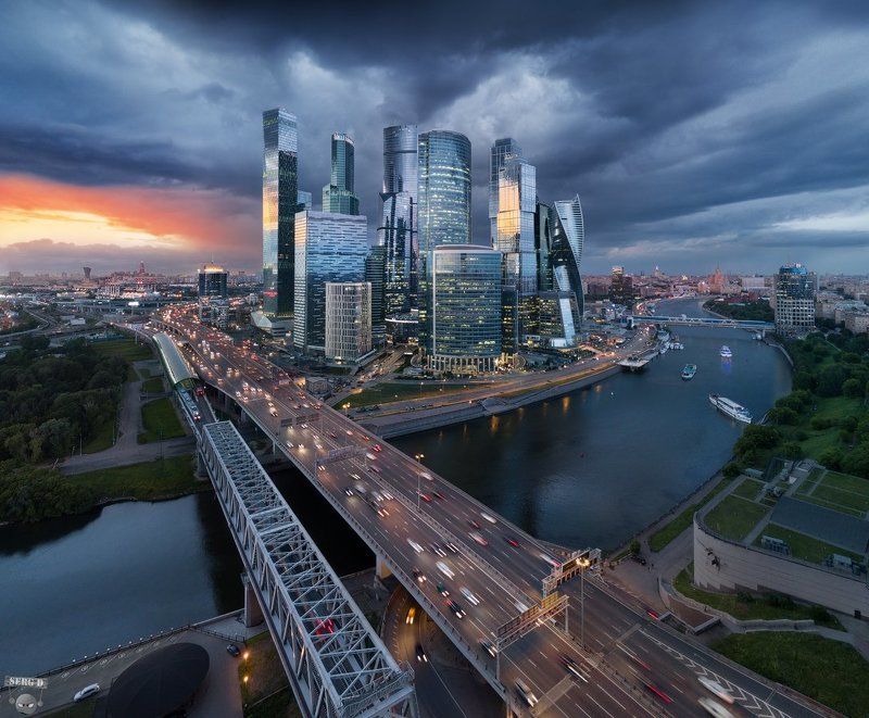 Москва-Сити, Третье транспортное кольцо фото превью