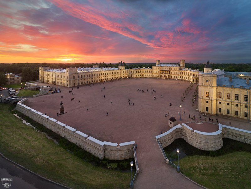 Гатчинский дворец фото превью