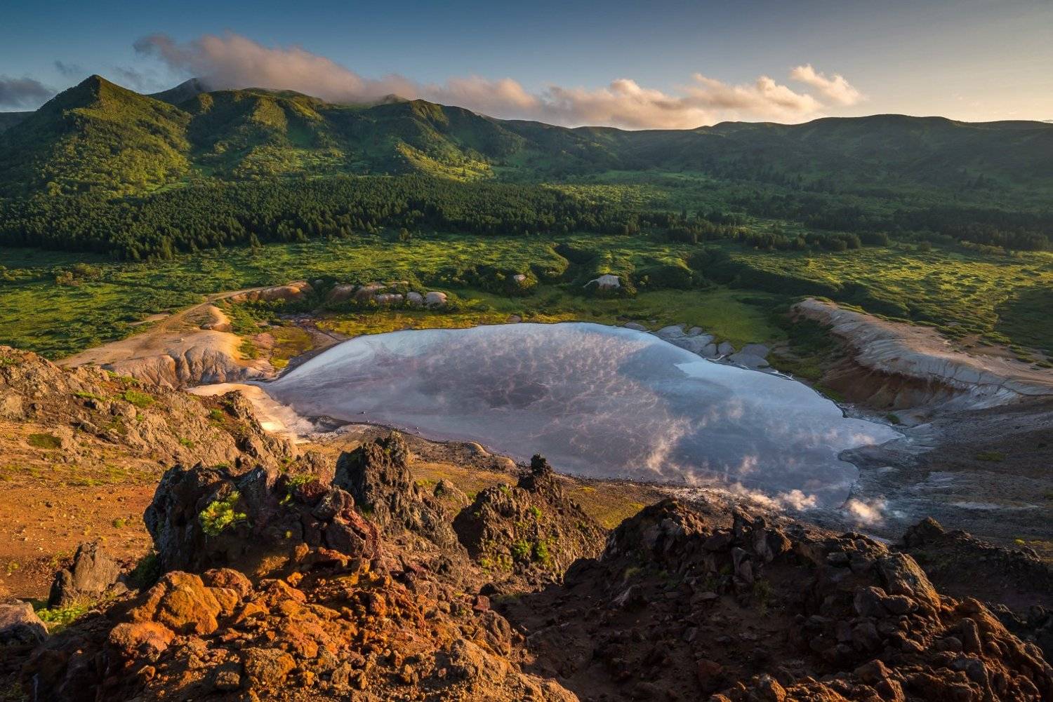 курилы, вулкан, фумаролы, кальдера, Екатерина (PhotoJourneys.ru) Васягина