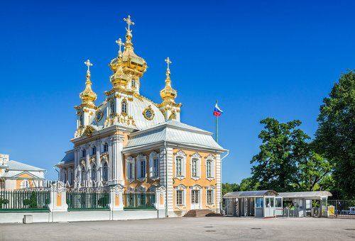Церковь в Петергофе