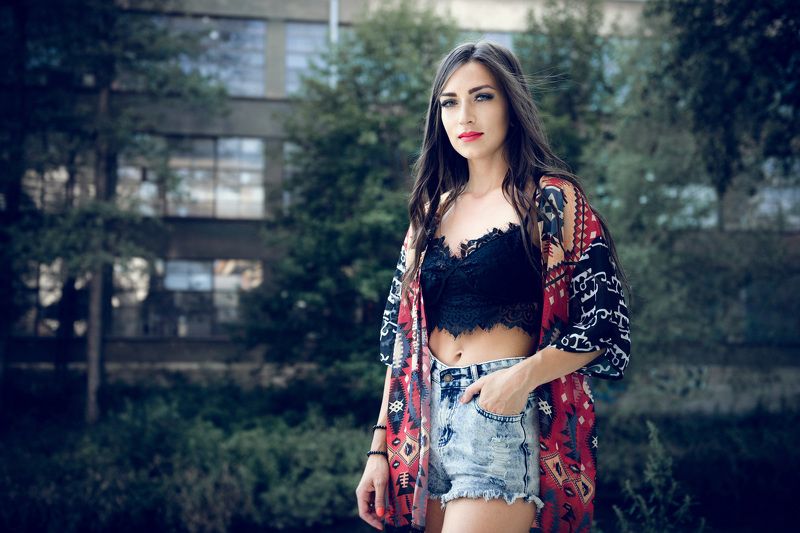 portrait, fashion, young, outdoor Marie Hrdlicka фото превью