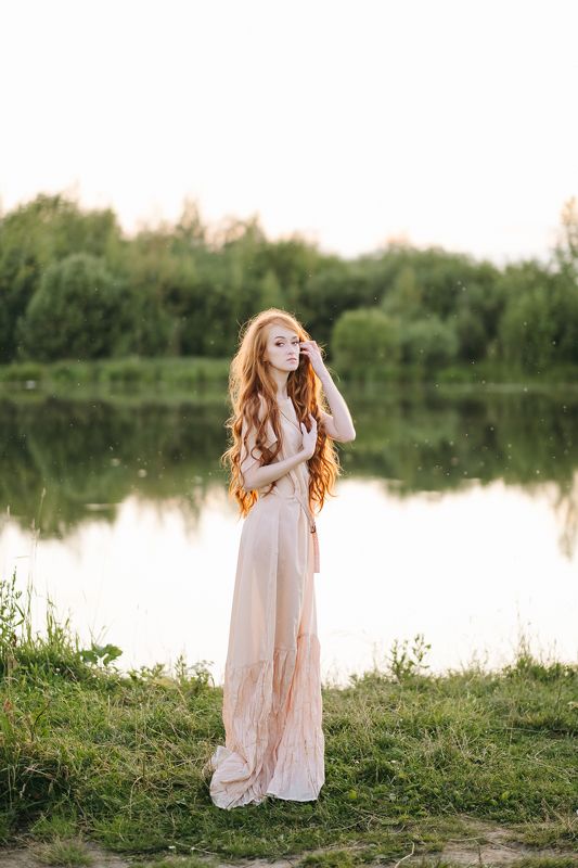 FujifilmRu, xtrance, mirrorless, girl, portrait, redhead Anna фото превью