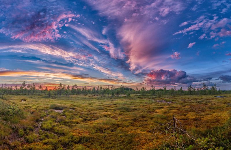 Расплескалось небо.. фото превью