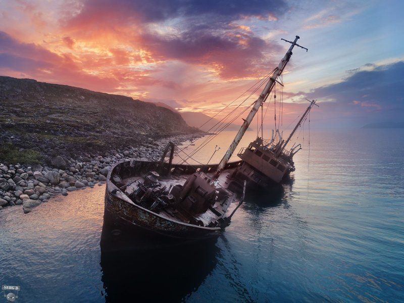 Губа Южная, Баренцево море фото превью