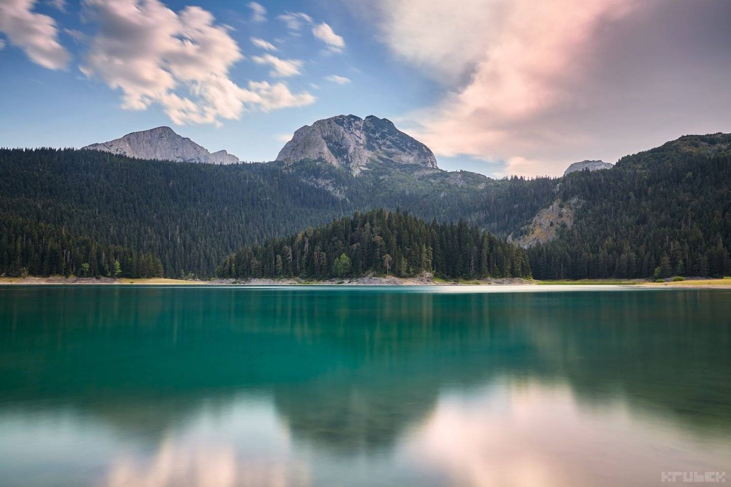 черногория, дурмитор, горы, черное озеро, KrubeK