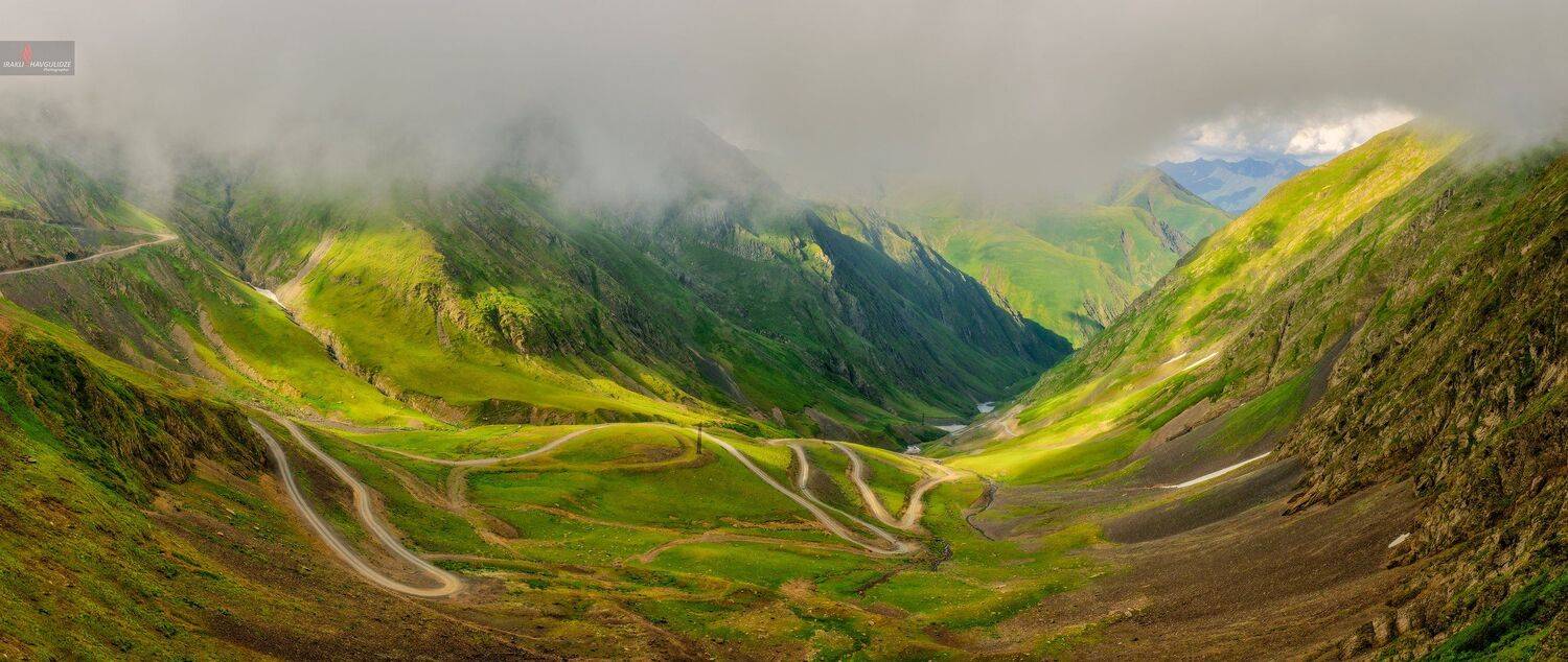 Грузия, Тушети, Перевал, Природа , Пейзаж, Дорогая, Ираклий Шавгулидзе