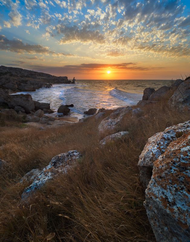 крым crimea степь закат азовское море декорации скиф Летние этюды азова фото превью