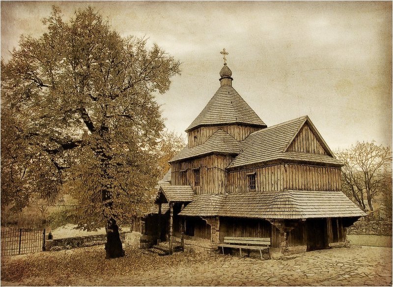 Деревянные церкви Руси фото превью