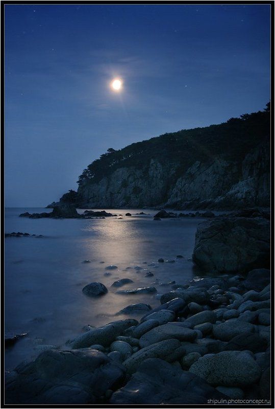 луна,дорожка,владимивосток,владимир,шипулин,пейзаж Лунный путь... фото превью