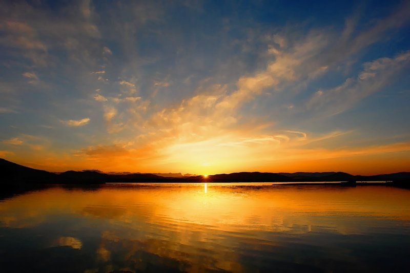 закат. Закат в Приморье. фото превью