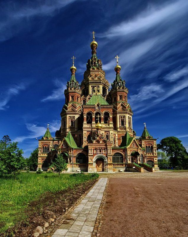 питер,санкт-петербург Собор Петра и Павла.Петергоф фото превью
