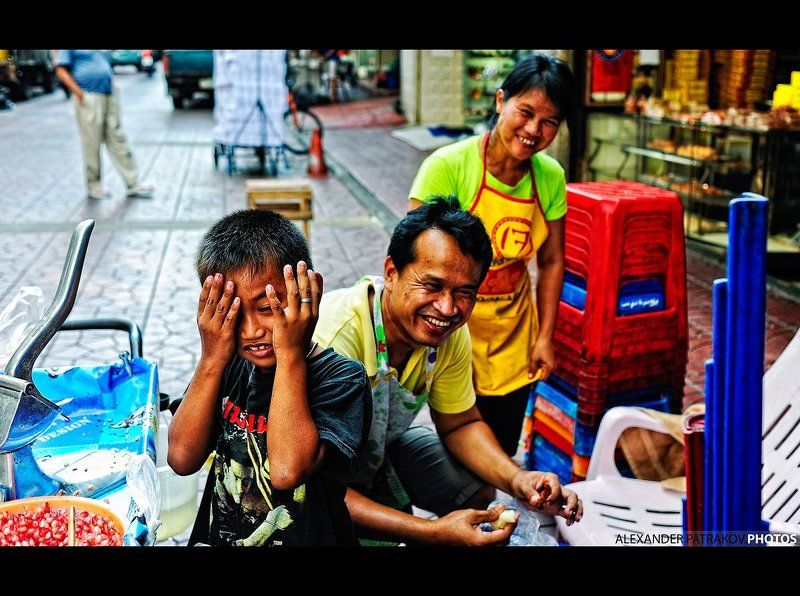 дети, бангкок, азия они фото превью