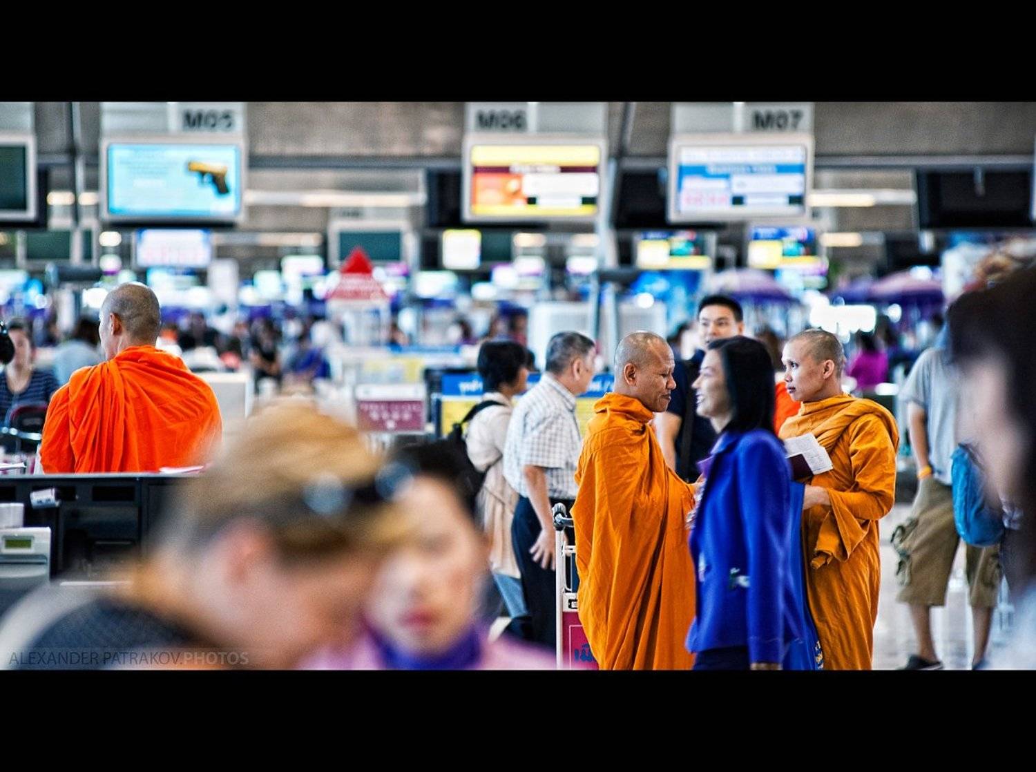 бангкок, азия, монахи, AlexandEr Patrakov